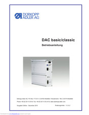 Dürkopp Adler DAC basic Betriebsanleitung