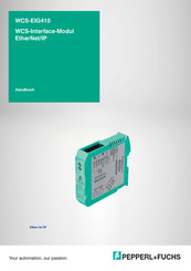 Pepperl+Fuchs WCS-EIG410 Handbuch