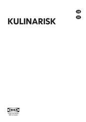 IKEA KULINARISK AA-2063529-3 Bedienungsanleitung