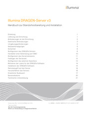 illumina DRAGEN-Server v3 Handbuch Zur Standortvorbereitung Und Installation