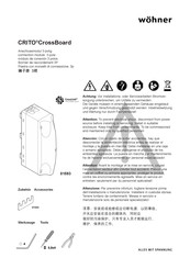 wohner CRITO CrossBoard Bedienungsanleitung