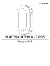 Garmin VARIA REARVIEW RADAR RVR315 Benutzerhandbuch