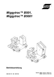 ESAB Miggytrac B501 Betriebsanleitung
