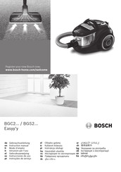 Bosch Easyy'y BGS2UPWER1 Gebrauchsanleitung