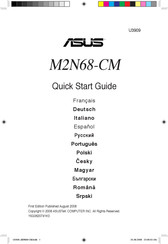 Asus M2N68-CM Kurzanleitung