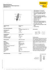 Turck BIM-EM12E-Y1X Betriebsanleitung