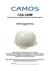 Camos CSA-345M Bedienungsanleitung