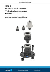 Schunk WDM-5X-BM 80-75 Montage- Und Betriebsanleitung