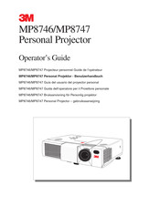 3M MP8746 Benutzerhandbuch