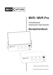 Medi Capture MVR Pro Benutzerhandbuch