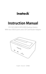 Inateck FD1102 Handbuch