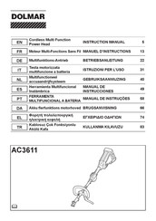 Dolmar AC3611 Betriebsanleitung