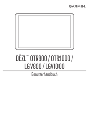 Garmin DEZL LGV800 Benutzerhandbuch