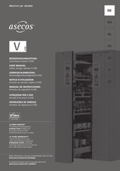 Asecos V90.196.045.VDAC Bedienungsanleitung