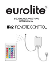 EuroLite IR-2 Bedienungsanleitung