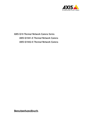 Axis Q1942-E Benutzerhandbuch