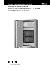 Ceag US-S ESF30 Serie Montage- Und Betriebsanleitung
