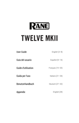 Rane Twelve MKII Benutzerhandbuch