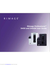 Rimage Professional 3400 Bedienungsanleitung