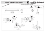 Beghelli elplast SAVING Stagna LED Bedienungsanleitung
