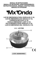 Mx Onda LEV7200 Benutzerhandbuch