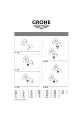 Grohe 41 207 Montageanleitung