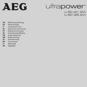 AEG Li-60 ultrapower Bedienungsanleitung
