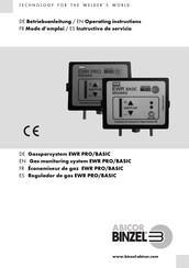 Abicor Binzel EWR PRO Betriebsanleitung