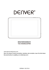 Denver TAQ-10352KBLUE/PINK Benutzerhandbuch