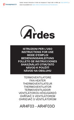 ARDES AR4F03 Bedienungsanleitung