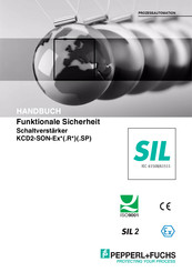 Pepperl+Fuchs KCD2-SON-Ex.SP Handbuch