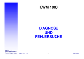Electrolux EWM 1000 Handbuch