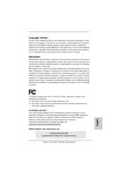ASROCK ALiveNF7G-HD720p R5.0 Handbuch