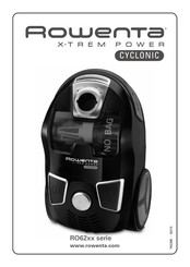 ROWENTA X-TREM POWER CYCLONIC RO62 Serie Handbuch