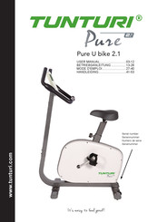 Tunturi Pure U bike 2.1 Betriebsanleitung