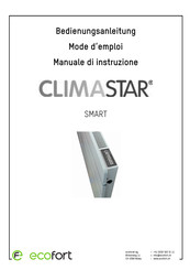 CLIMASTAR SMART 800 Bedienungsanleitung