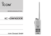 Icom IC-GM1600E Bedienungsanleitung