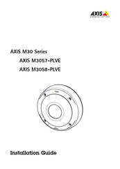 Axis Communications M3058-PLVE Installationsanleitung