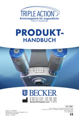 Becker Triple Action Produkthandbuch