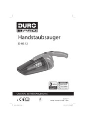 Duro Pro D-HS 12 Originalbetriebsanleitung