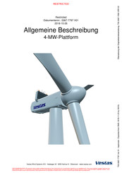 Vestas 4-MW-Plattform Allgemeine Beschreibung