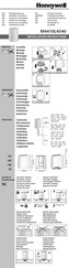 Honeywell M4410L4540 Montageanweisung