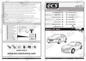 ECS Electronics MZ-115-BH Gebrauchsanleitung