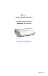 Denver Electronics PBA-4001MK2 Bedienungsanleitung