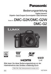 Panasonic Lumix DMC-G2W Bedienungsanleitung