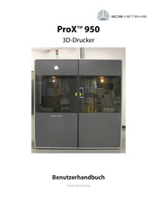 3D Systems ProX 950 Benutzerhandbuch