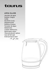 Taurus AROA GLASS Bedienungsanleitung