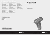 BTI A-S2 12V Originalbetriebsanleitung