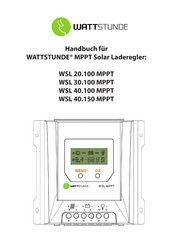 Wattstunde WSL 20.100 MPPT Handbuch