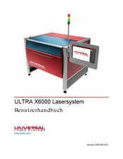 Universal Laser Systems ULTRA X6000 Benutzerhandbuch